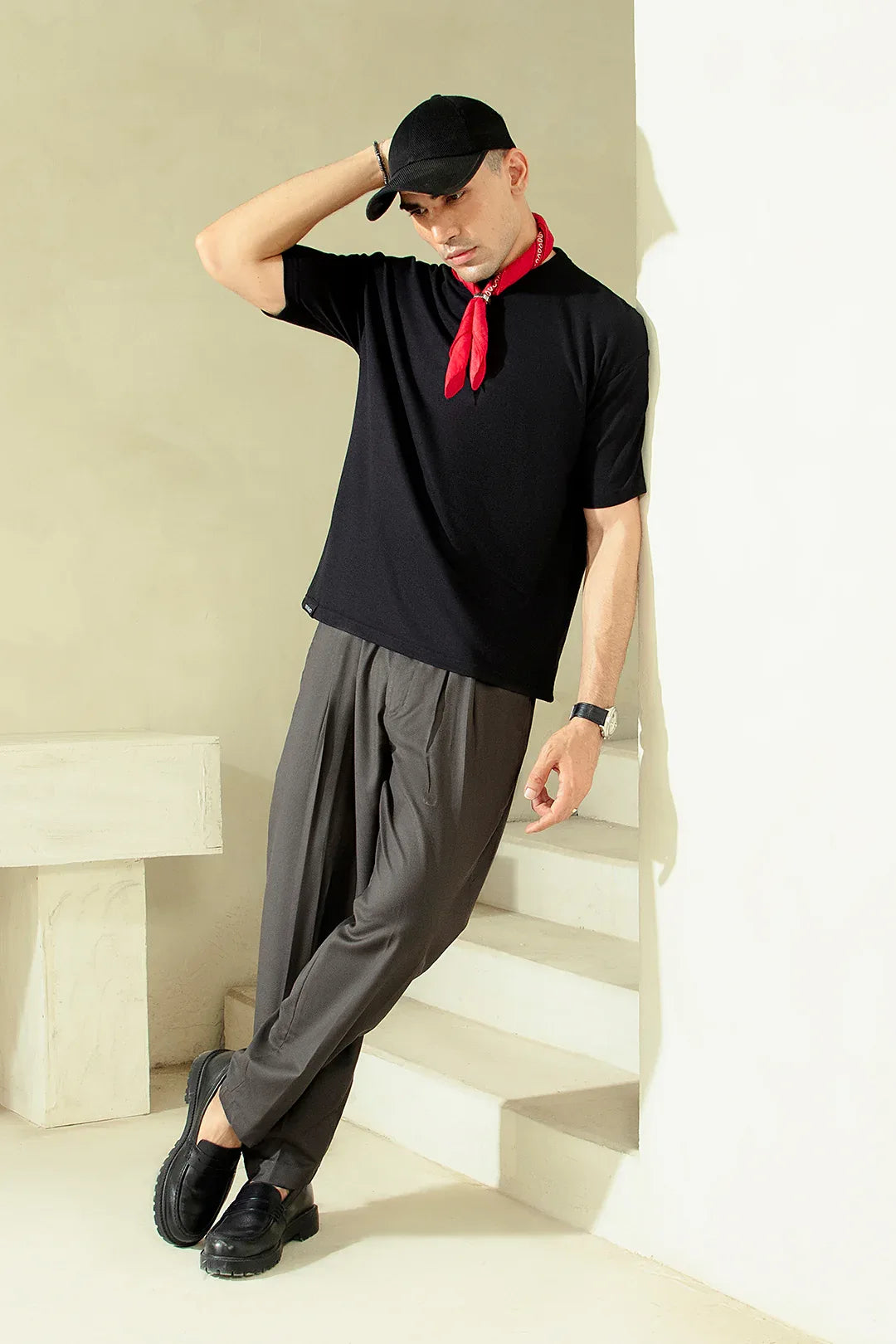 CHARCOAL BALLON PANT-COMING SOON - Mensiox