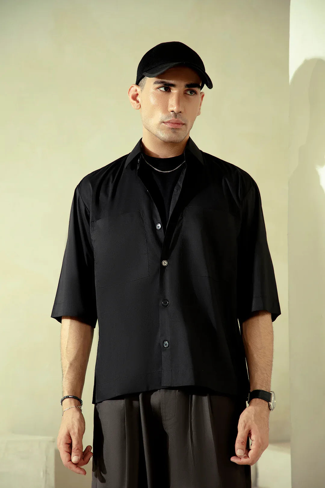 CROPPED SHIRT - Mensiox