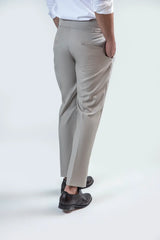 DUSTY GREY-ITALIAN GURKHA PANT - Mensiox