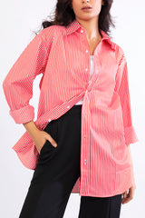 OVERSIZED STRIPED SHIRT