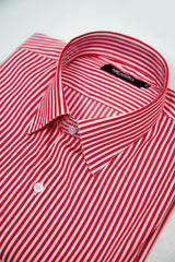 STRIPED BUTTON DOWN SHIRT