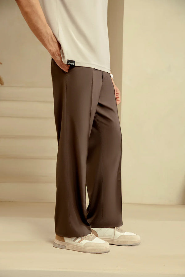 CHOCOLATE BROWN ADJUSTABLE PANT - Mensiox