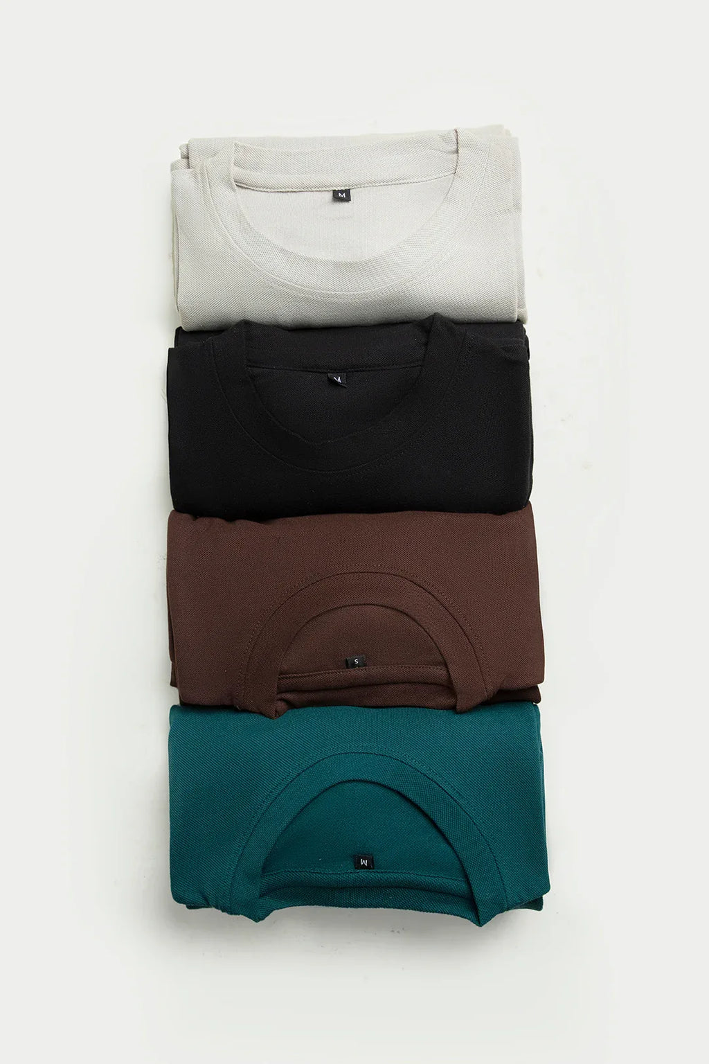 BASIC T-SHIRT PACK OF 4 - Mensiox