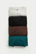 BASIC T-SHIRT PACK OF 4 - Mensiox