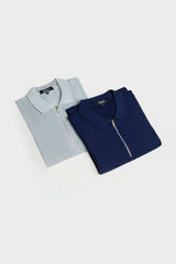 ZIPPER POLO PACK OF 2