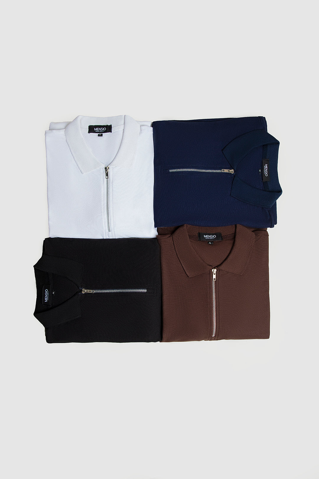 ZIPPER POLO PACK OF 4