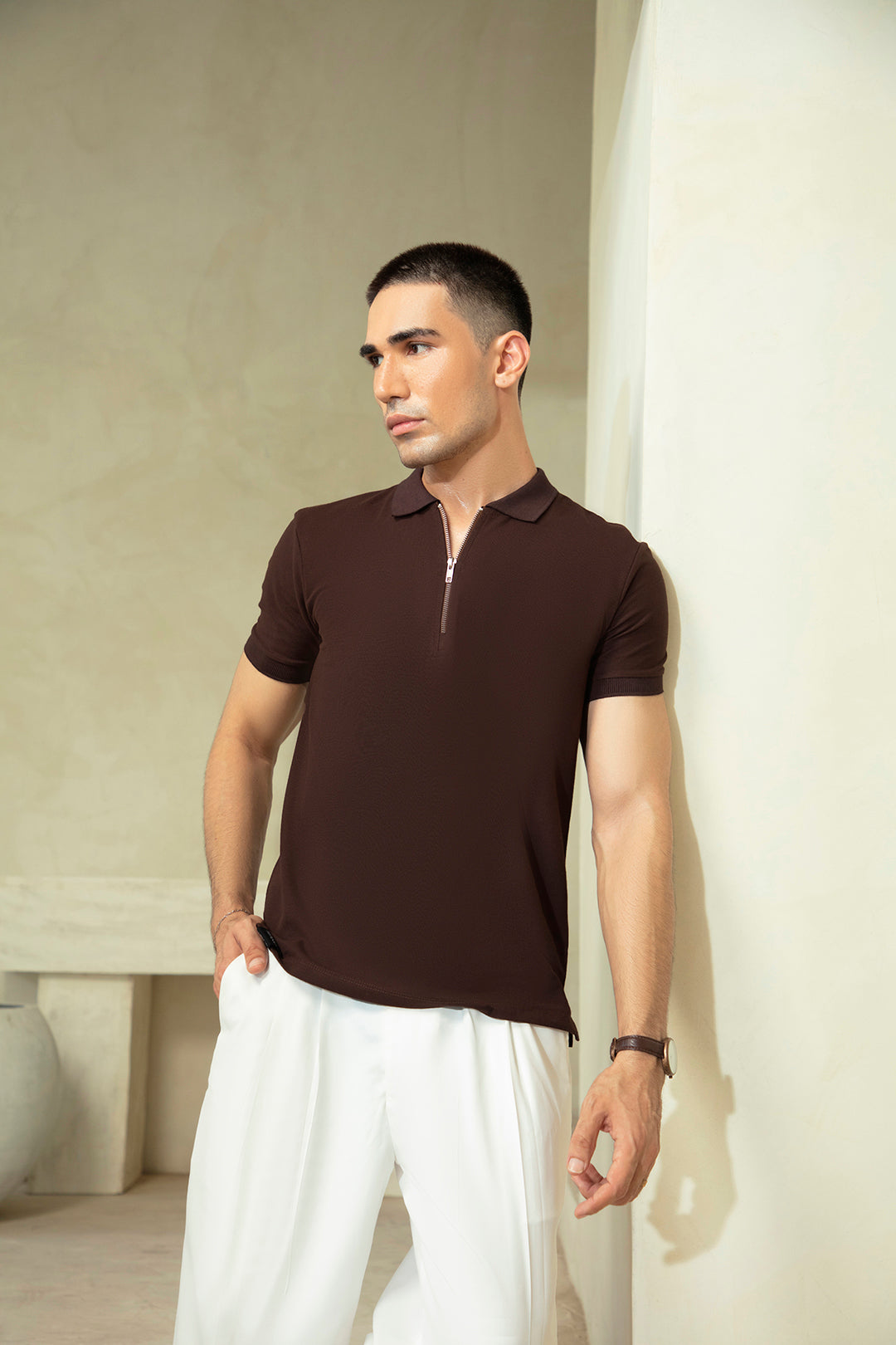 ZIPPER POLO PACK OF 4