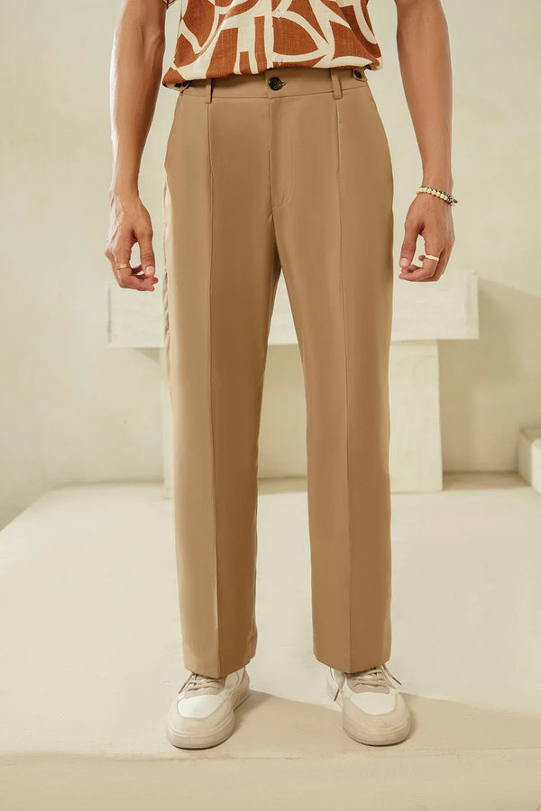 CAMEL BROWN ADJUSTABLE PANT - Mensiox