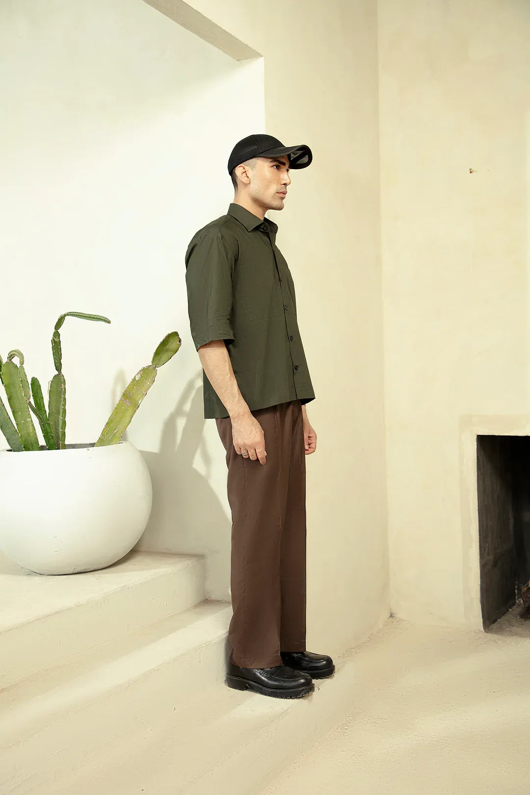 CROPPED SHIRT - Mensiox