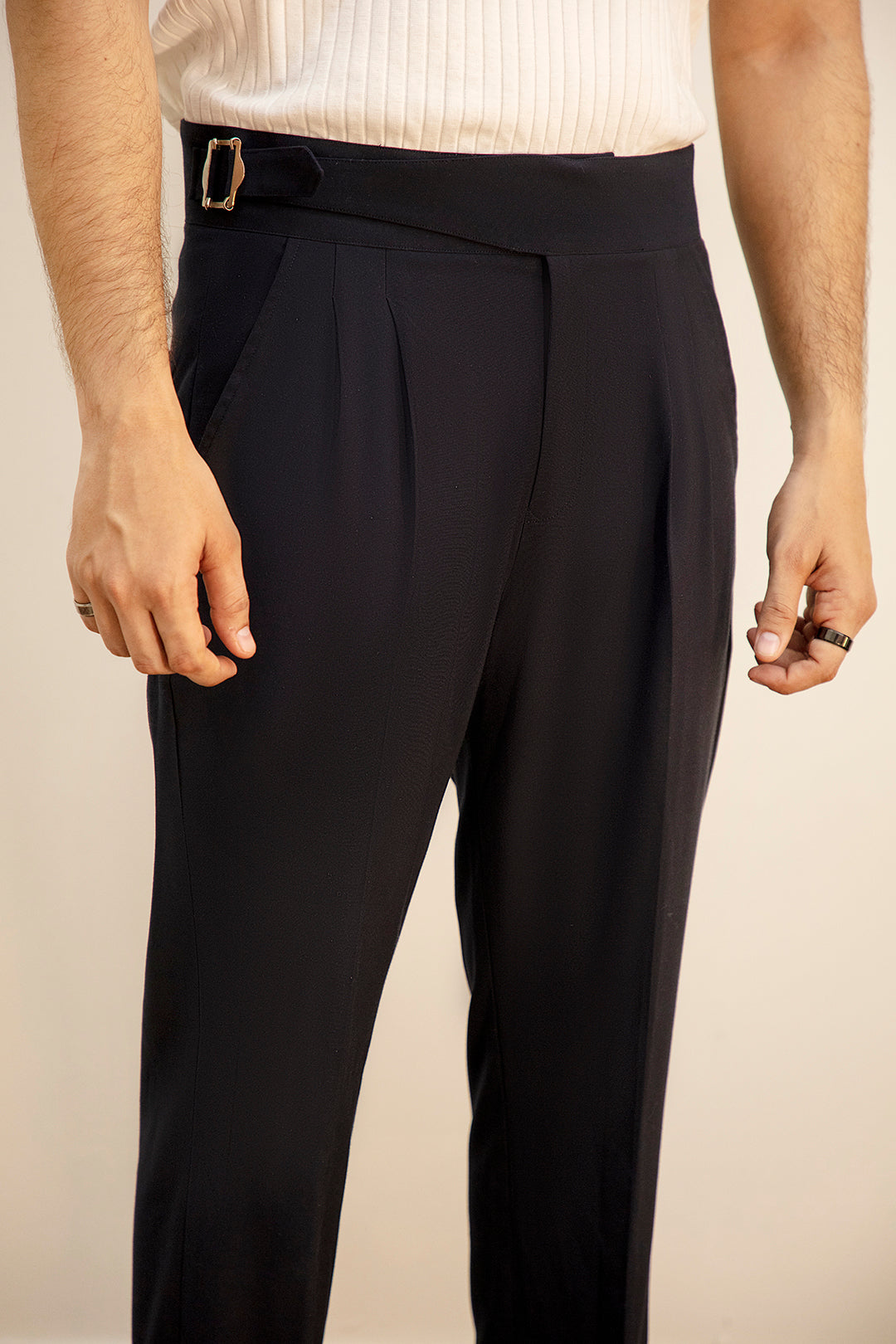 GURKHA PANTS NAVY BLUE