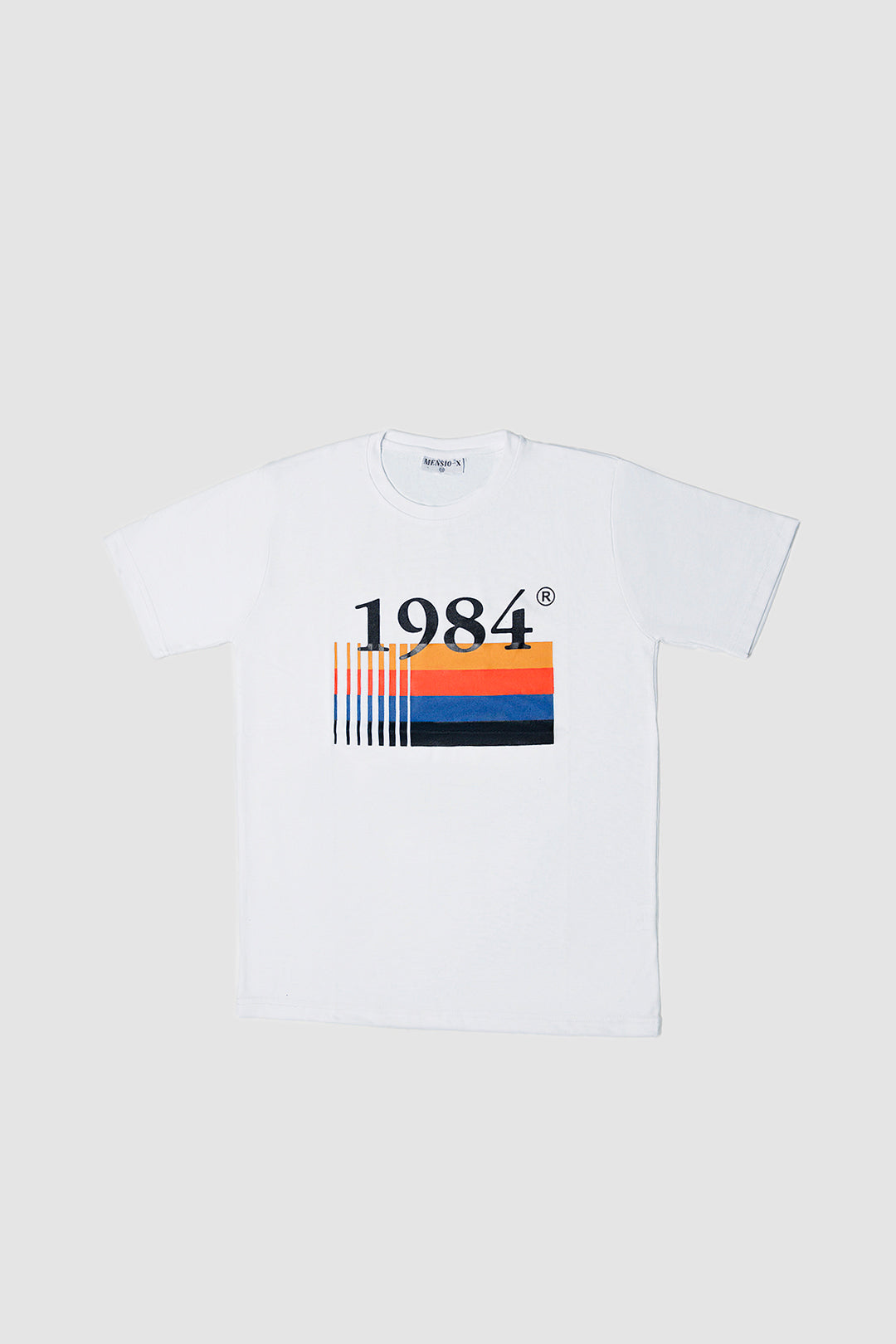 1984 GRAPHIC PRINT TEES-WHITE