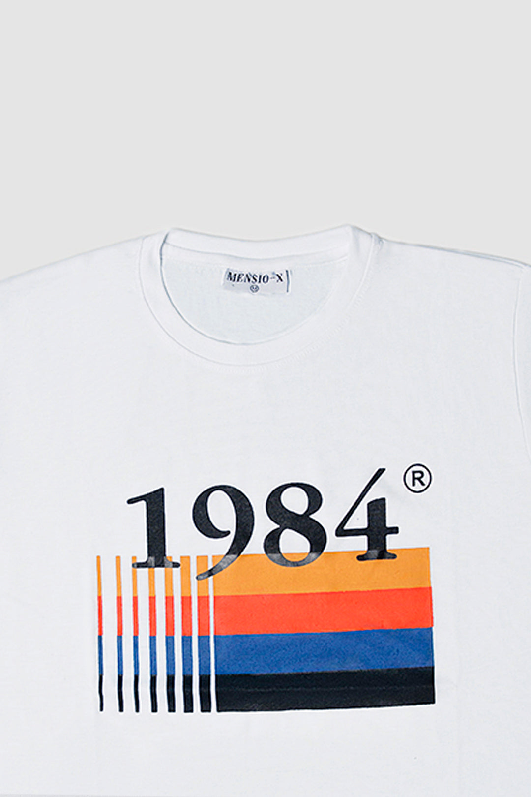 1984 GRAPHIC PRINT TEES-WHITE