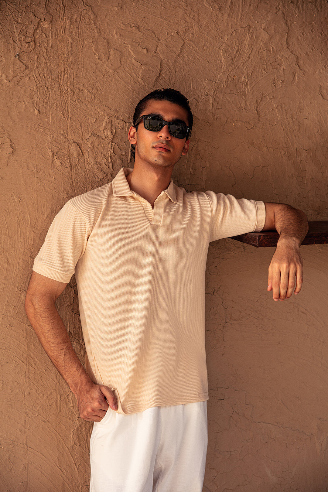 TEXTURED KINT POLO PACK OF 2