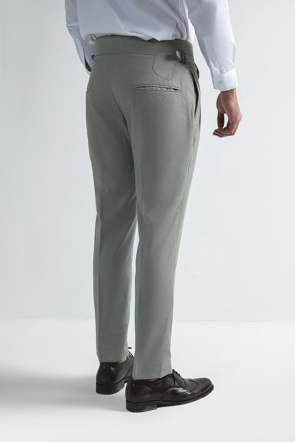 TEALISH GREEN-GURKHA PANT