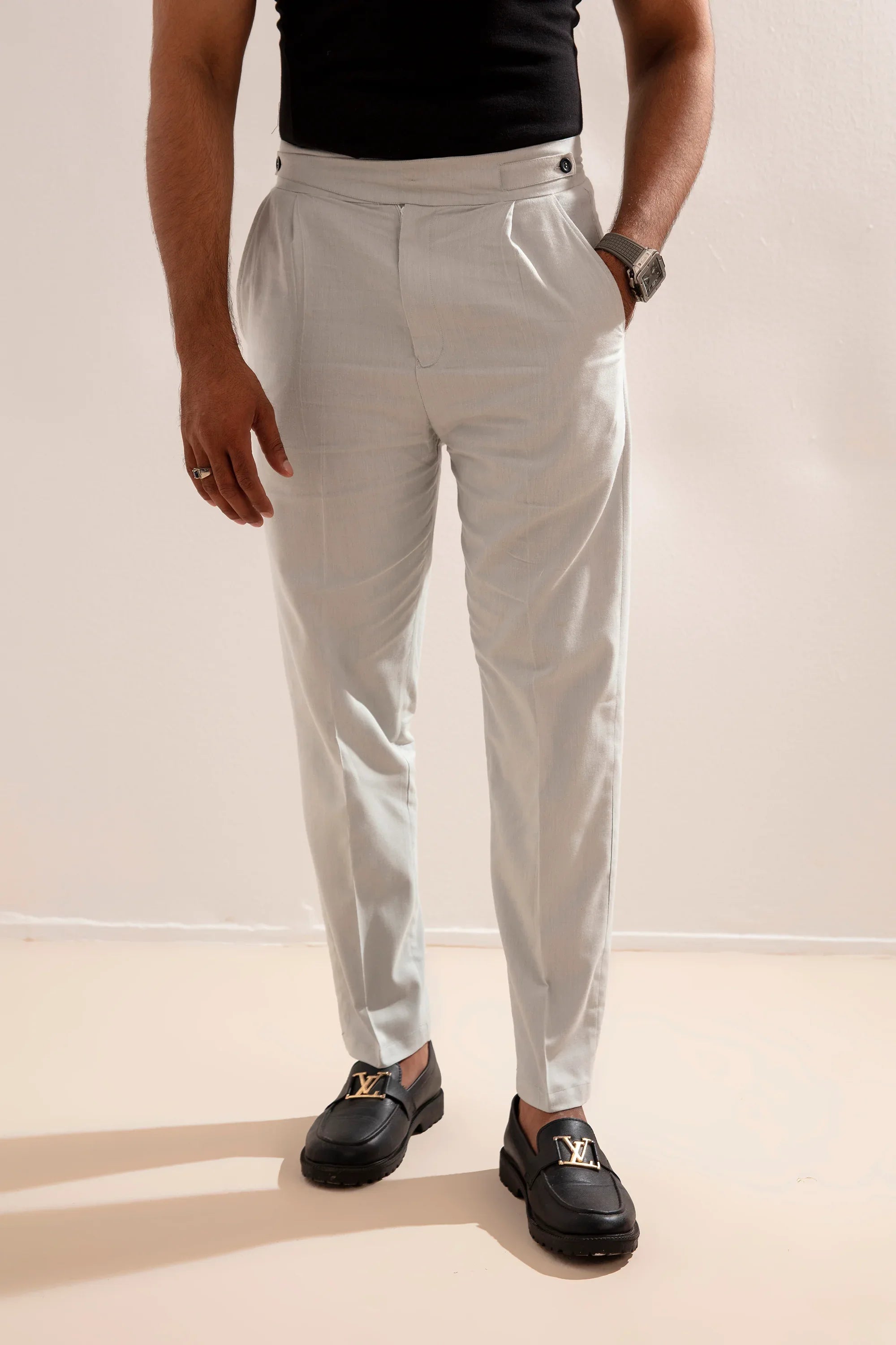 ITALIAN GURKHA TROUSER - Mensiox