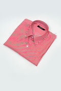 STRIPED BUTTON DOWN SHIRT