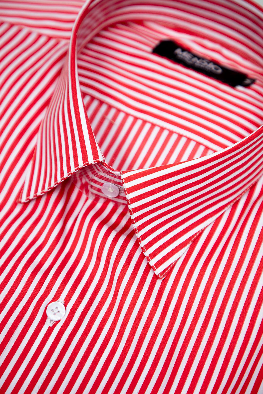 STRIPED BUTTON DOWN SHIRT