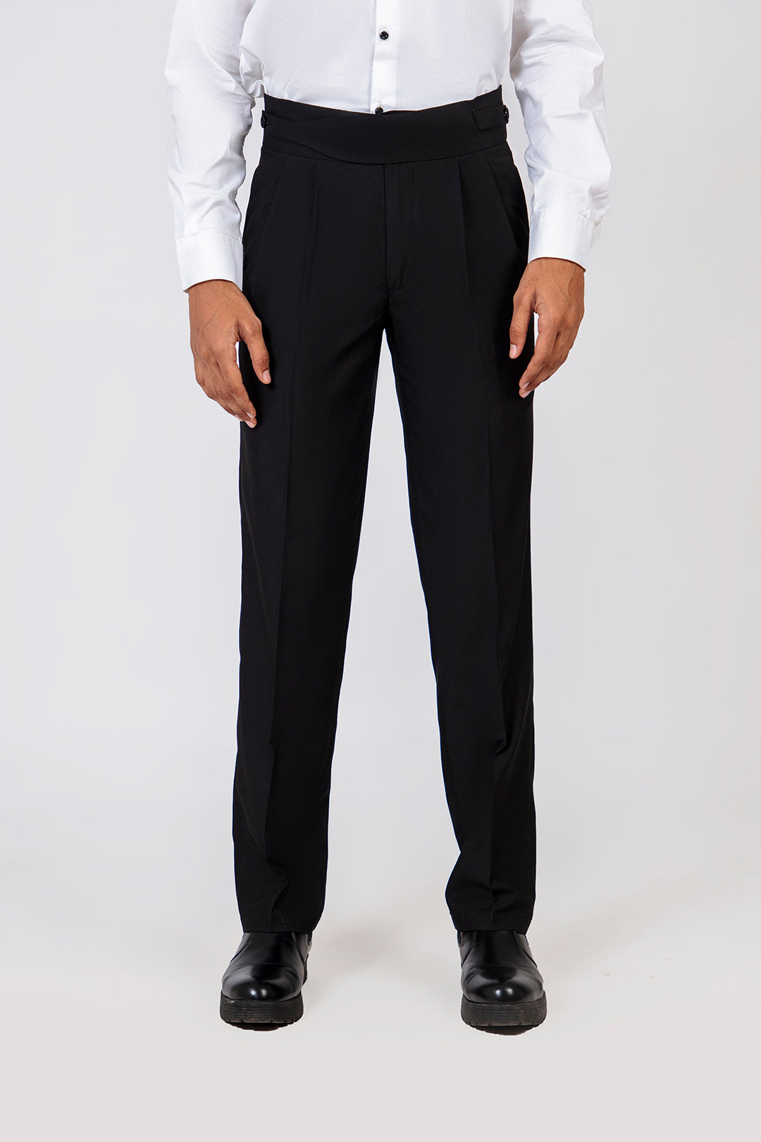 BLACK GURKHA PANT