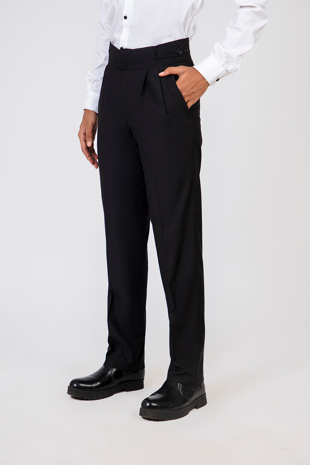 BLACK GURKHA PANT