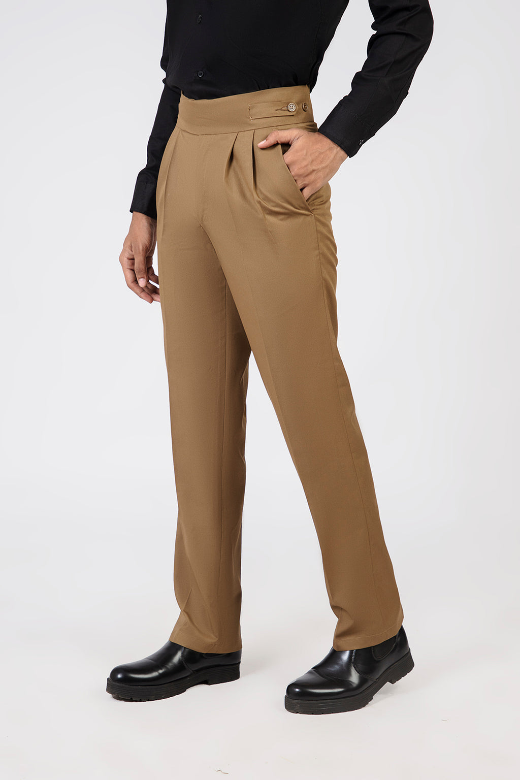 CAMEL BROWN GURKHA PANT