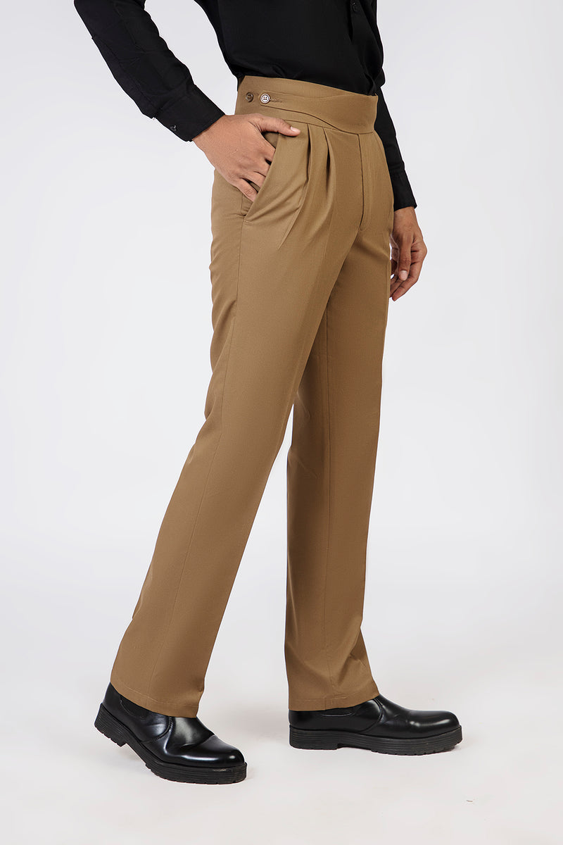 CAMEL BROWN GURKHA PANT