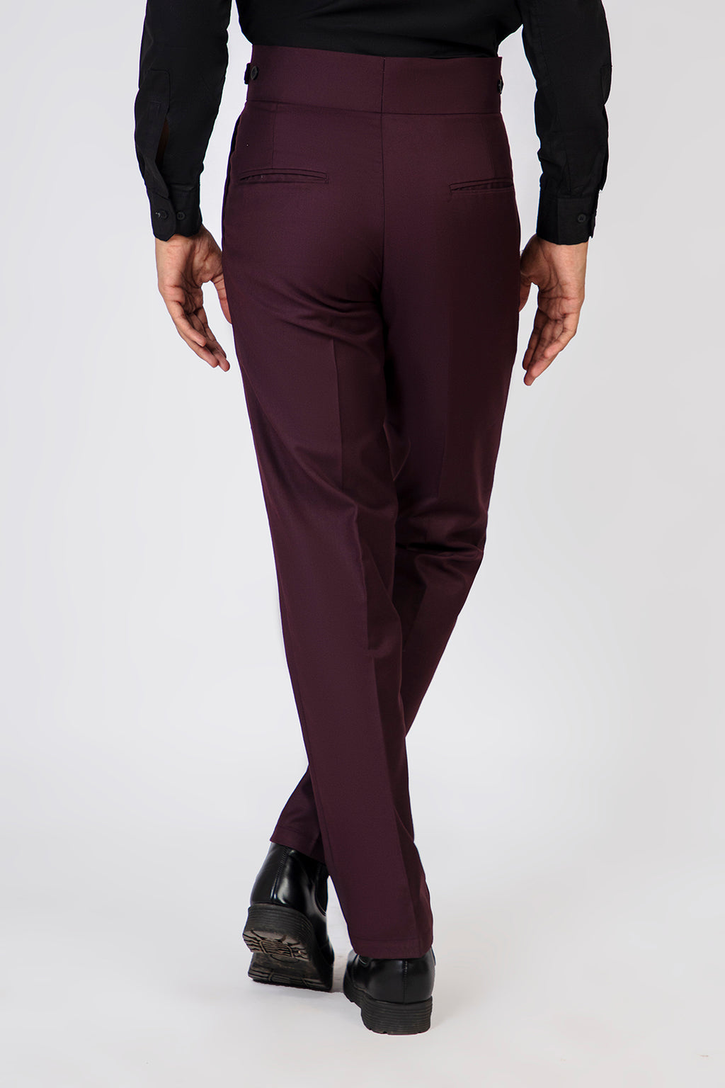 DEEP CLARET GURKHA PANT