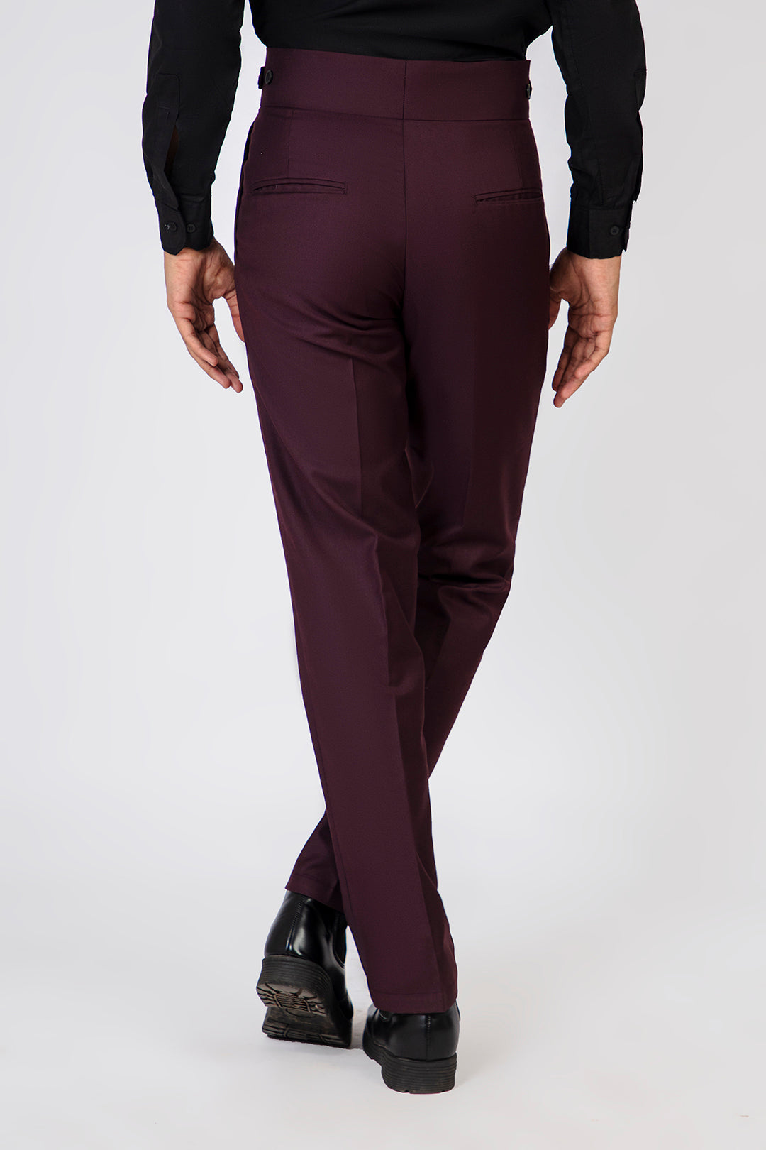 DEEP CLARET GURKHA PANT