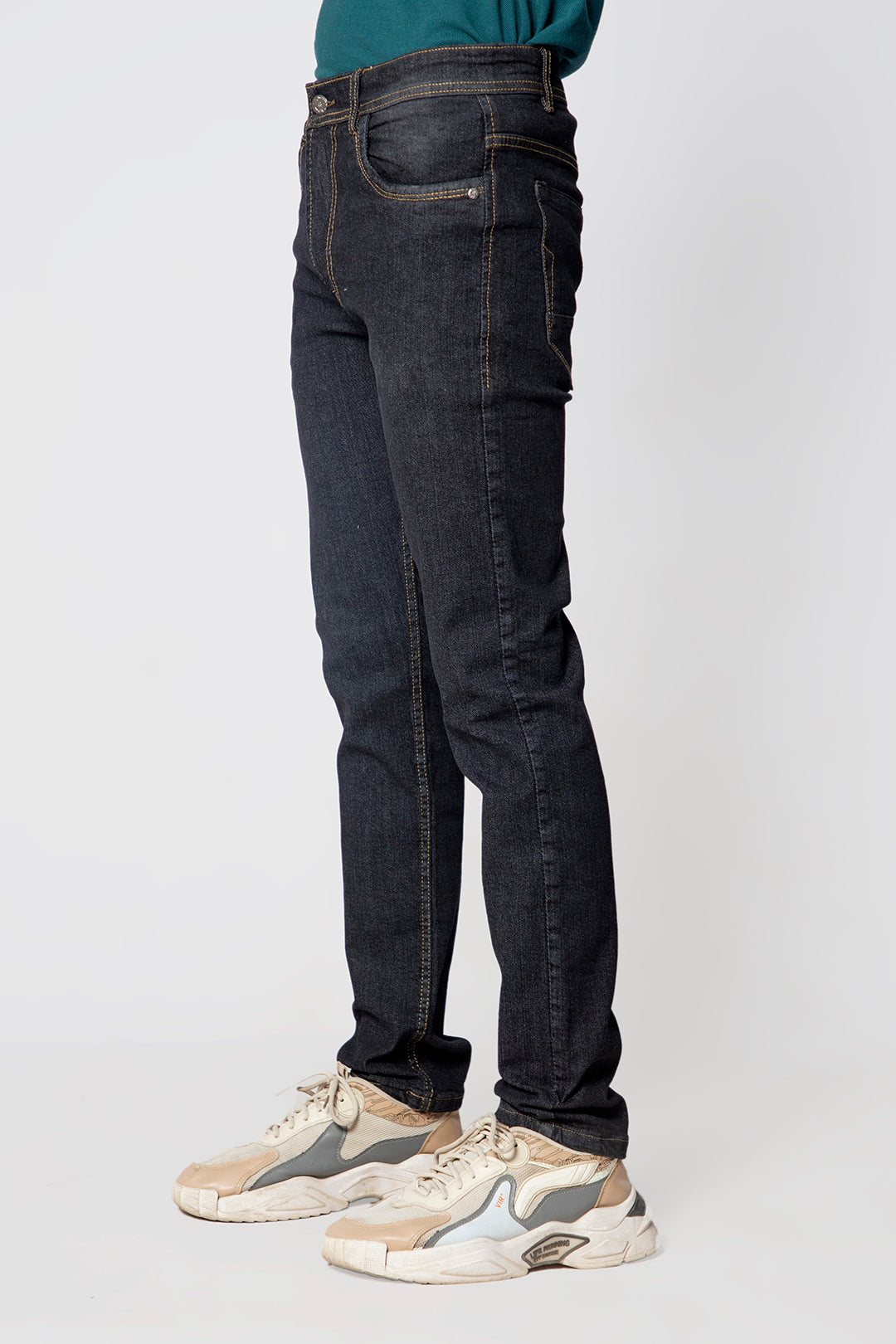 Faded Black Slim Fit Jeans