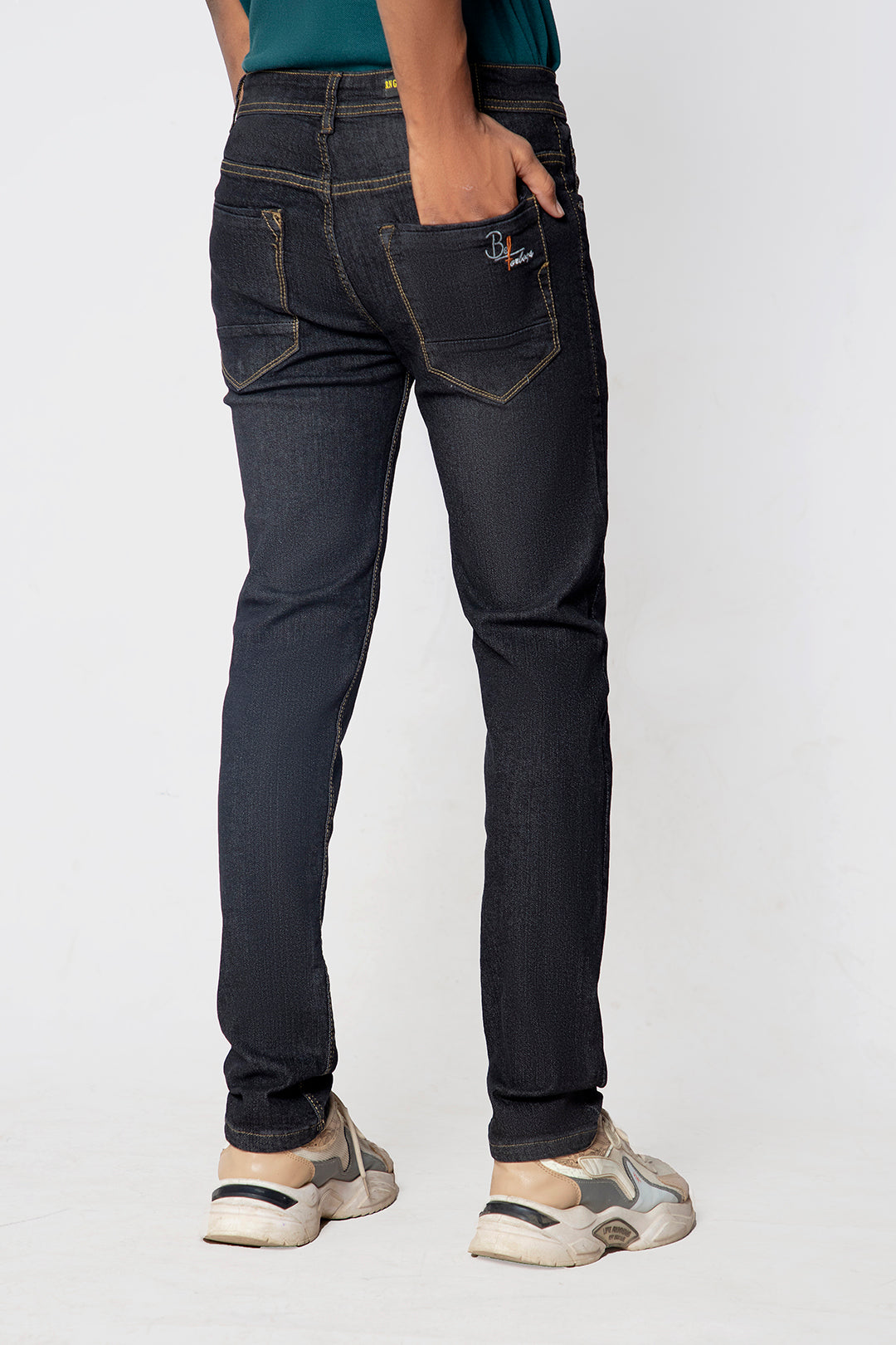 Faded Black Slim Fit Jeans