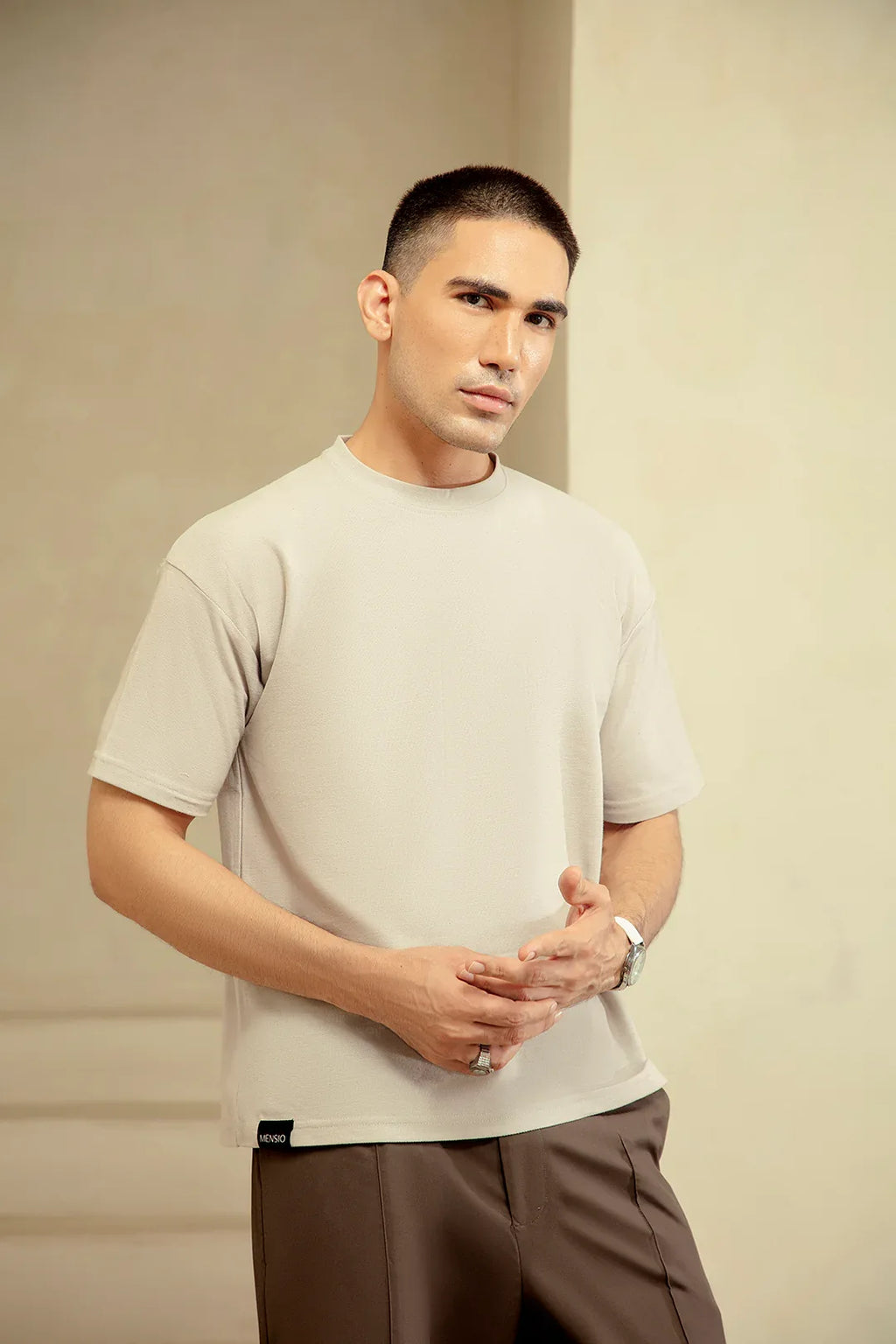 BASIC T-SHIRT PACK OF 2 - Mensiox