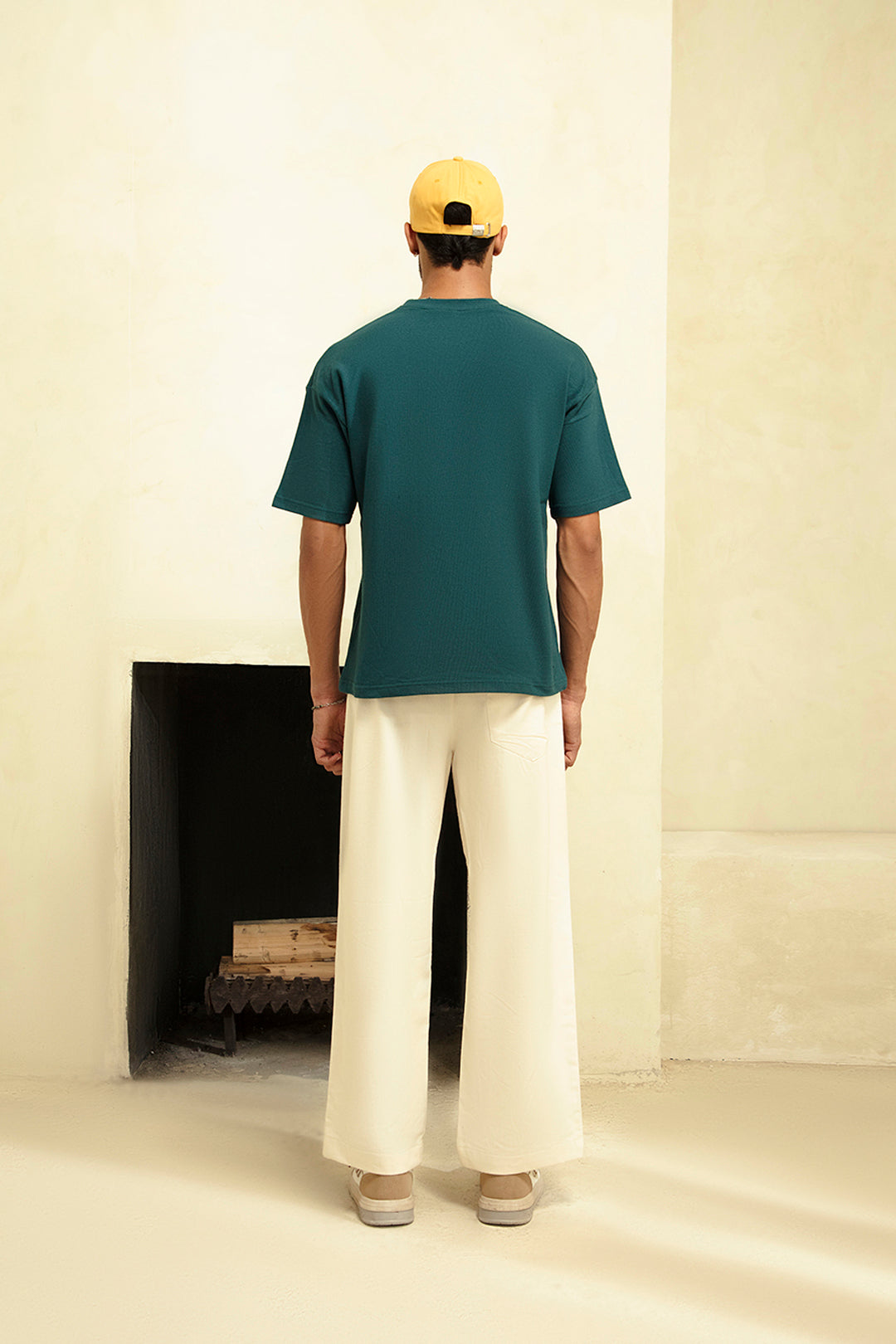 TEAL GREEN BASIC T-SHIRT