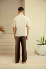 CHOCOLATE BROWN ADJUSTABLE PANT