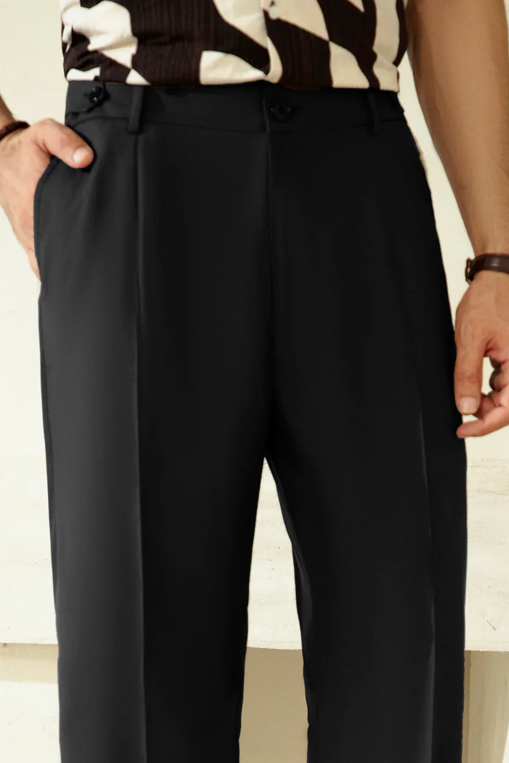 ADJUSTABLE PANT-BLACK - Mensiox