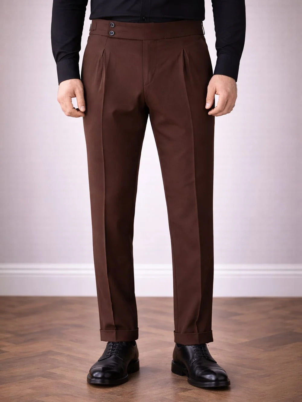 BROWN - ITALIAN GURKHA PANT