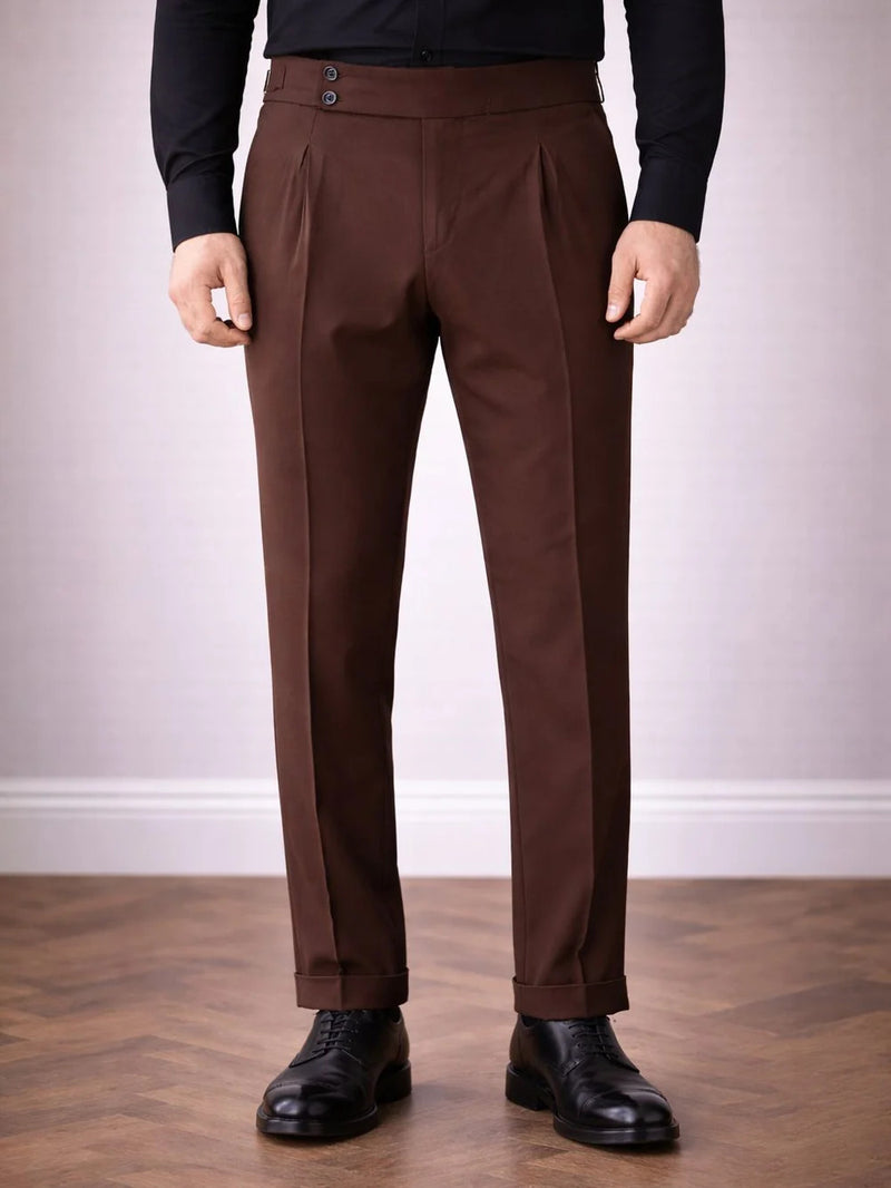 BROWN - ITALIAN GURKHA PANT