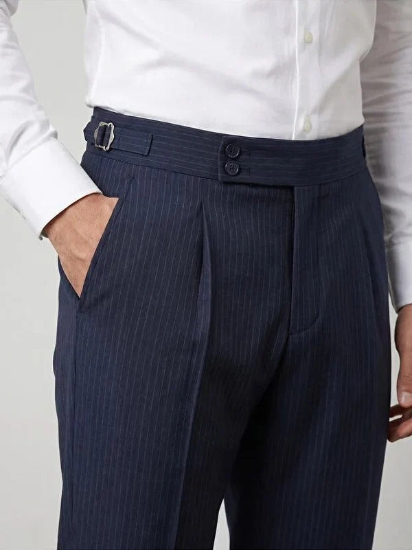 navy blue pingurkha pant