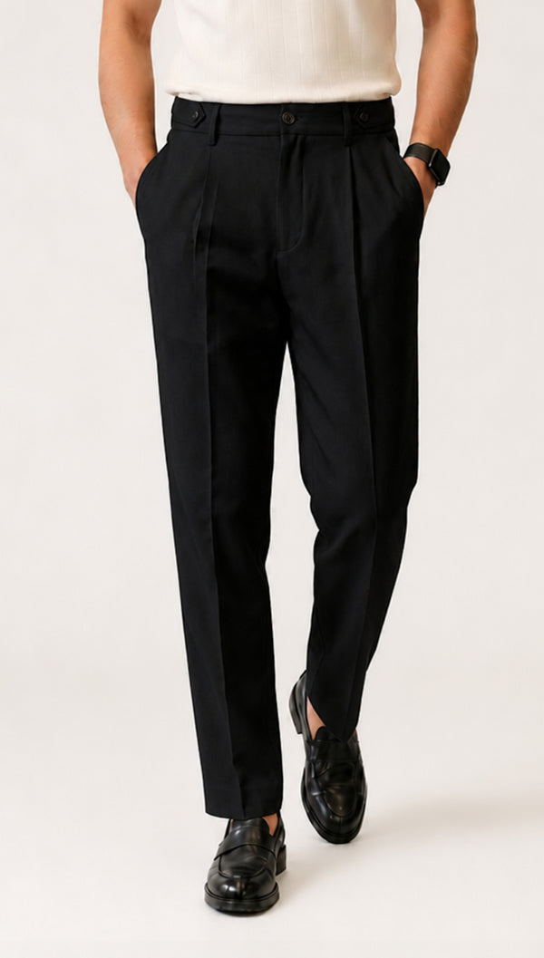ADJUSTABLE PANT-BLACK