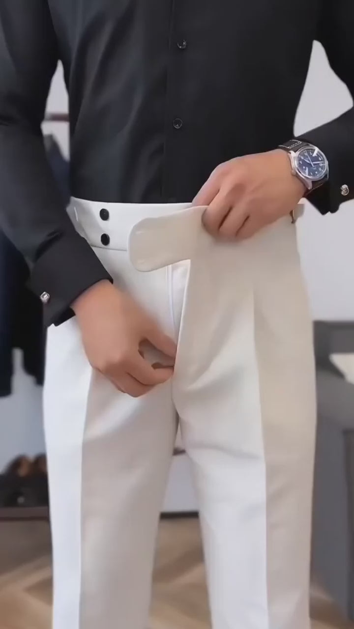 OFF WHITE-ITALIAN GURKHA PANT